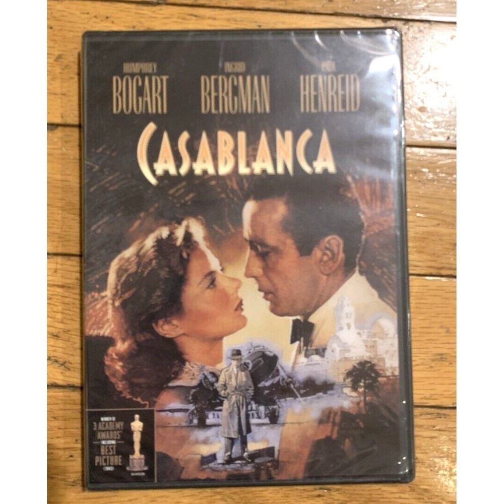 Casablanca‎ Humphrey Bogart Ingrid Bergman DVD NEW SEALED